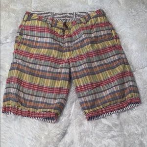 Tailor Vintage Reversible Shorts Khaki//Vintage Birds